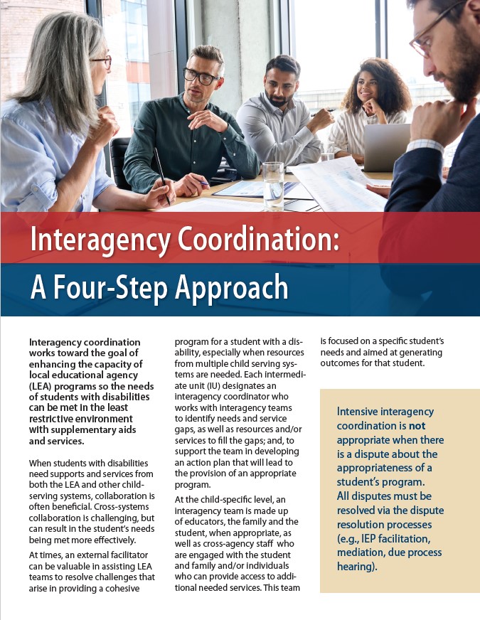 Interagency Coordination: A Four-Step Approach